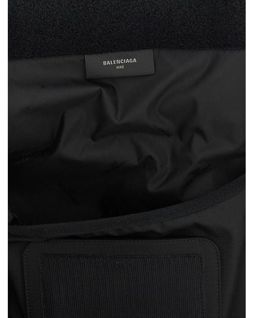 Balenciaga Black 'Hike' Backpack for men