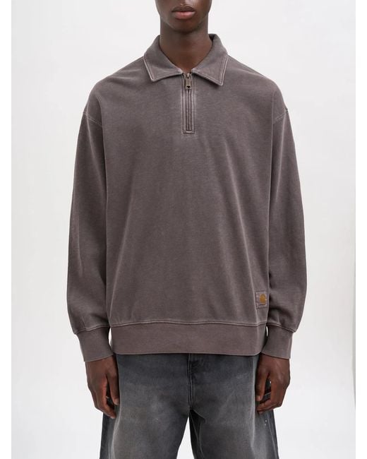 Carhartt Gray Polo Harper Cotton Jersey for men
