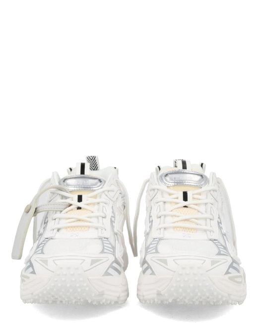 Off-White c/o Virgil Abloh White Lace-Up Sneakers for men