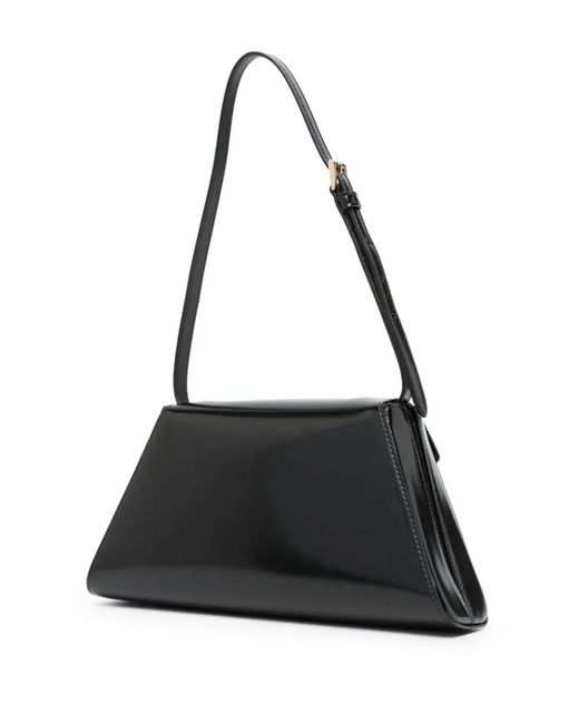 Prada Black Leather Shoulder Bag