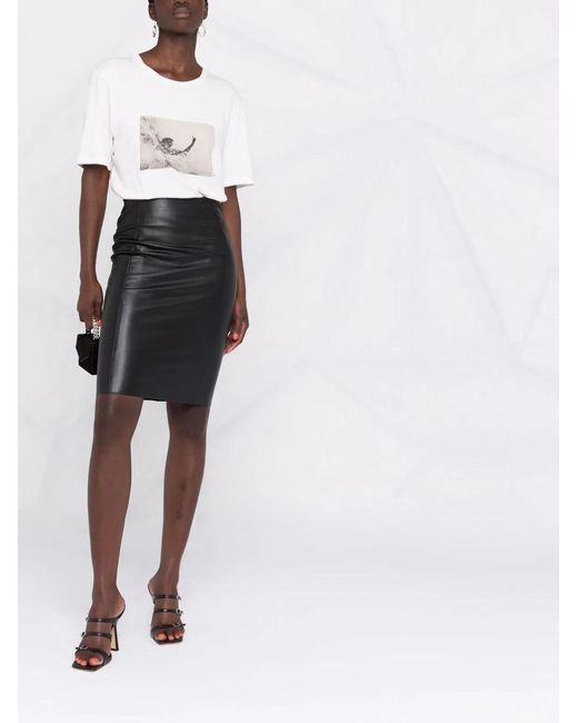 Wolford Black Jenna Midi Skirt