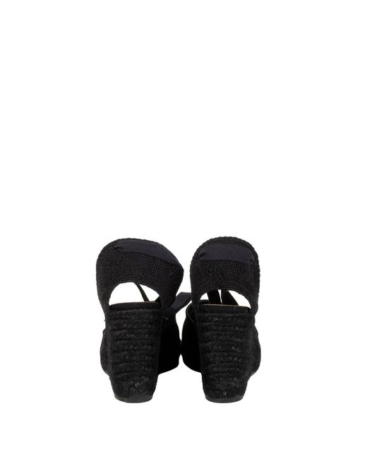 Castaner Black Castañer Carina Wedge And Platform Espadrilles
