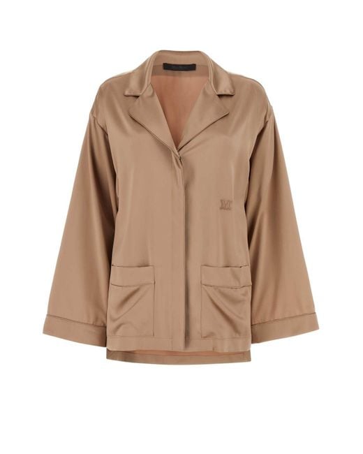 Max Mara Brown Giacca Vasaio