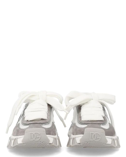 Dolce & Gabbana White Dolce & Gabbana Leather Sneaker