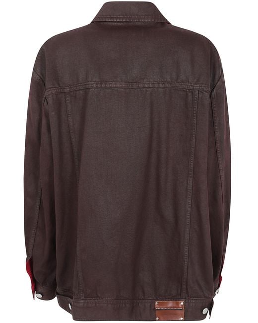Dries Van Noten Brown "Veca" Denim Jacket