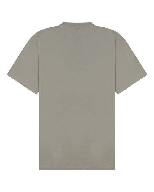 Low Brand Gray Cotton T-Shirt for men