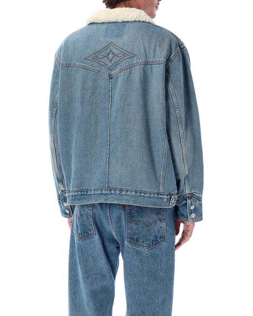 Levi's Blue Western Sherpa Truck for men
