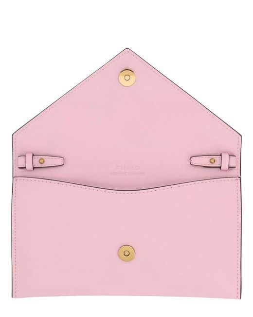 Pinko Pink Polyurethane Shoulder Bag