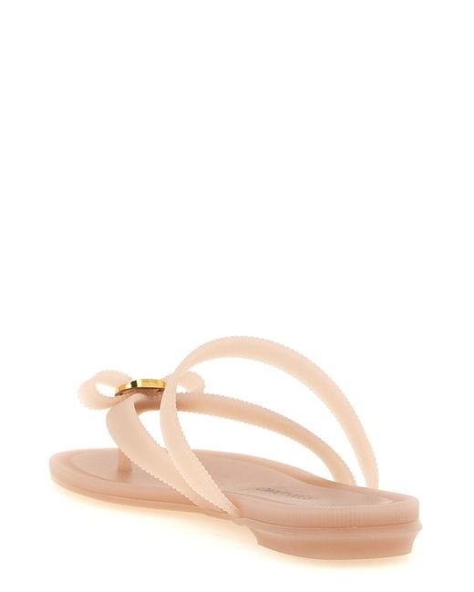 Ferragamo Pink 'Jealsa' Sandals