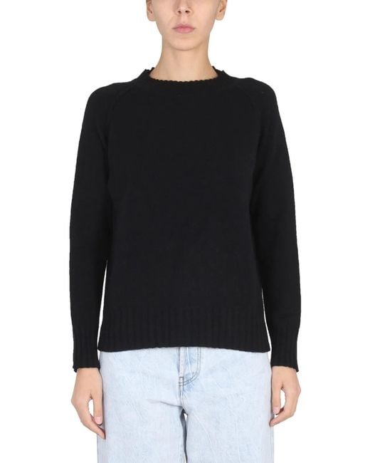 Stefano Mortari Black Wool Jersey