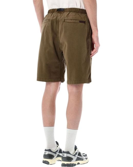 Gramicci Green Cotton G-Shorts for men