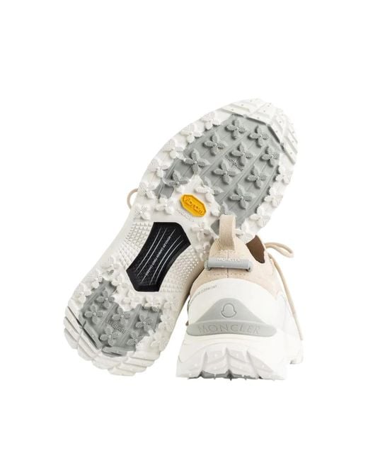 Moncler White Trailgrip Lite3 Sneakers for men