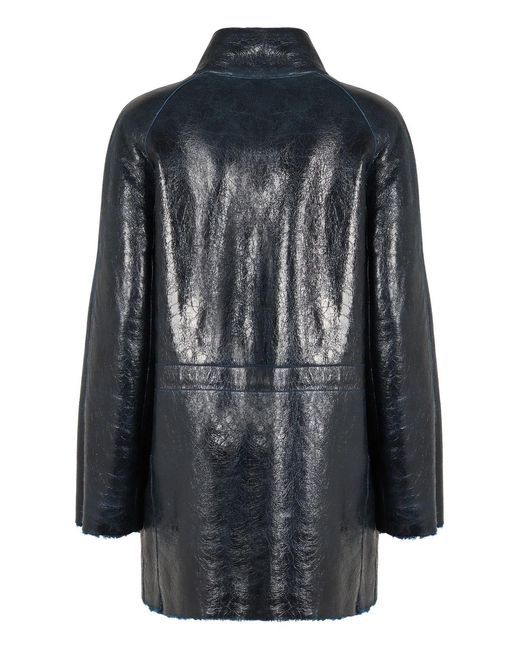Fendi Black Leather Jacket