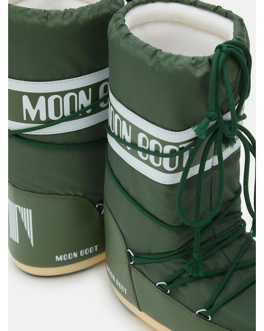Moon Boot Green Mb Icon Nylon