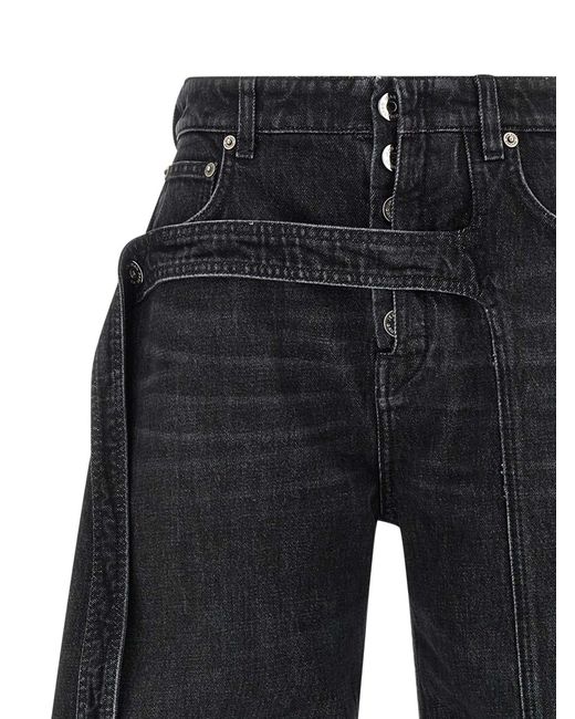Jean Paul Gaultier Blue Low Waist Jeans