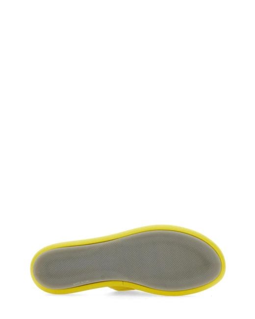 Premiata Yellow Nappa Sandal