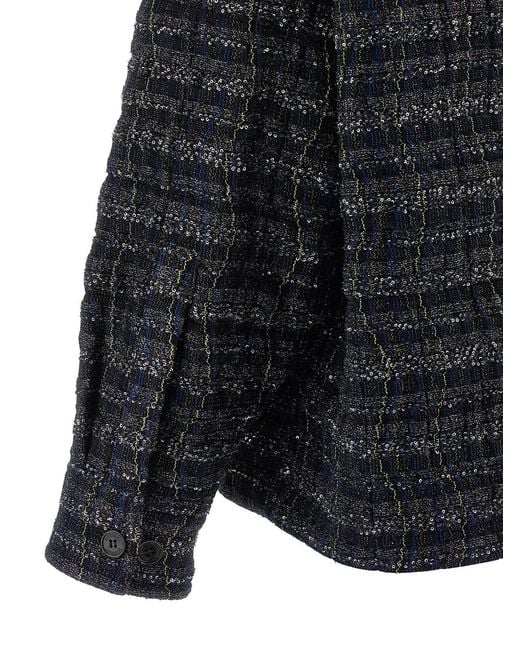 Missoni Blue Caperdoni Frame Overshirt
