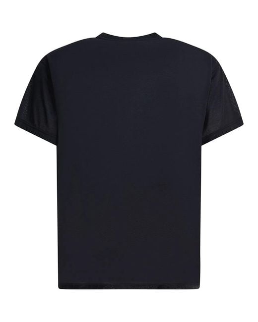 Montbell Black "Wickron T One Point" T-Shirt for men