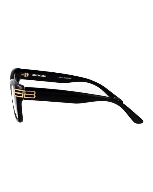 Balenciaga Black Transparent Acetate Glasses