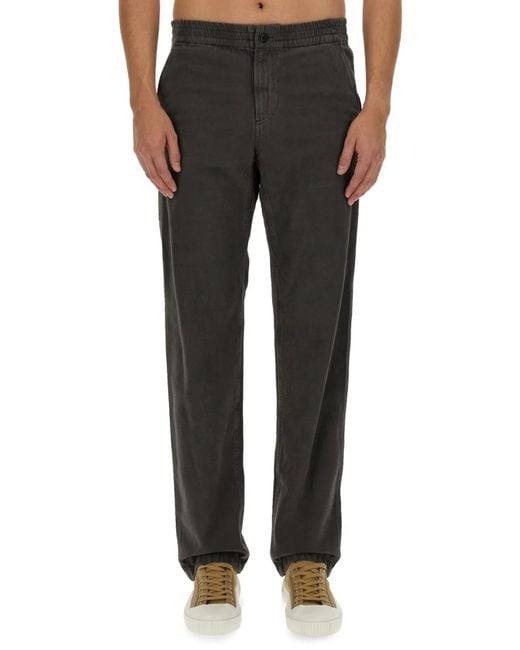 A.P.C. Black Pants "Chuck" for men