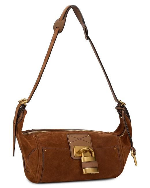 Chloé Brown Paddington Leather Shoulder Bag