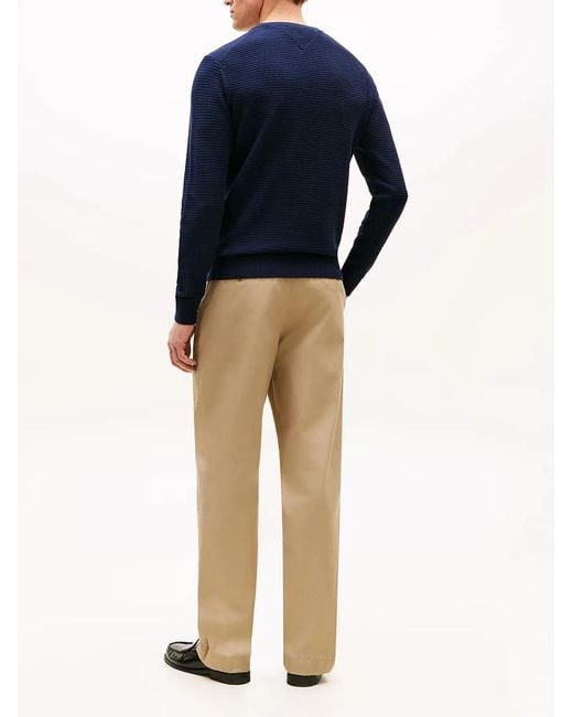 Tommy Hilfiger Blue Seasonal Structure Cneck for men