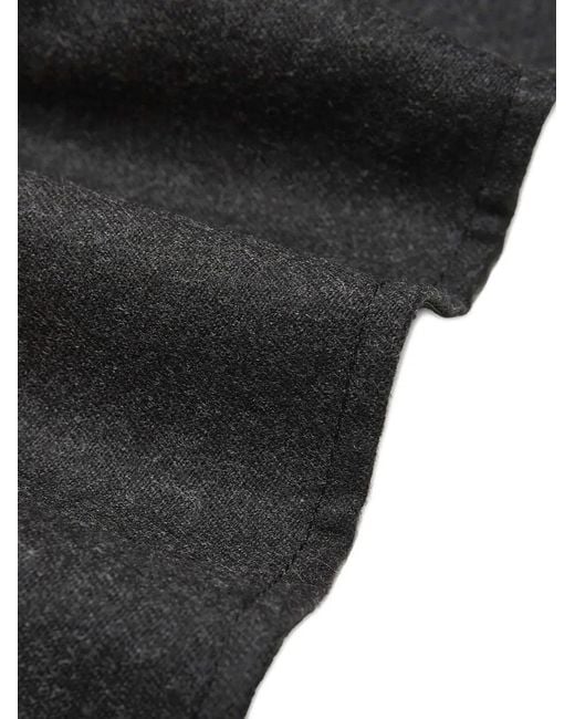 Victoria Beckham Black Dolman Wool Midi Dress