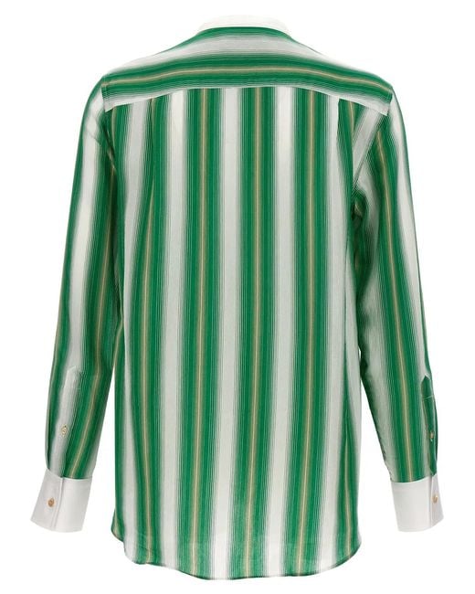 Wales Bonner Green 'Cadence' Shirt for men
