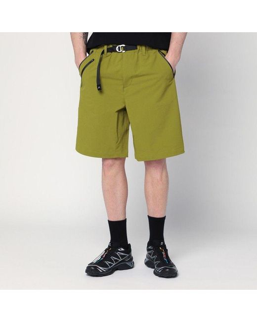 Purple Mountain Observatory Green Bermuda for men