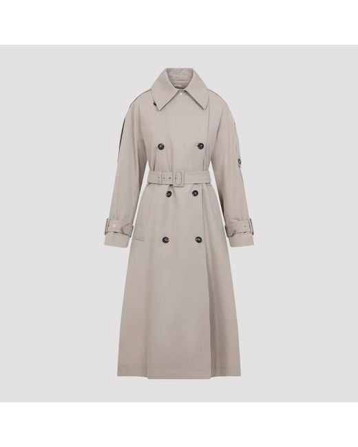 Max Mara Natural Gocce Polyester Trench