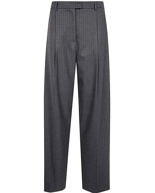 DR. HOPE Gray Pences Trousers