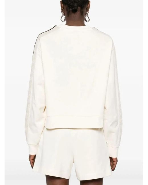Moncler Natural Round Neck Sweatshirt