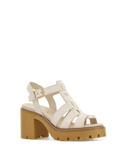 Prada White Stride Flow