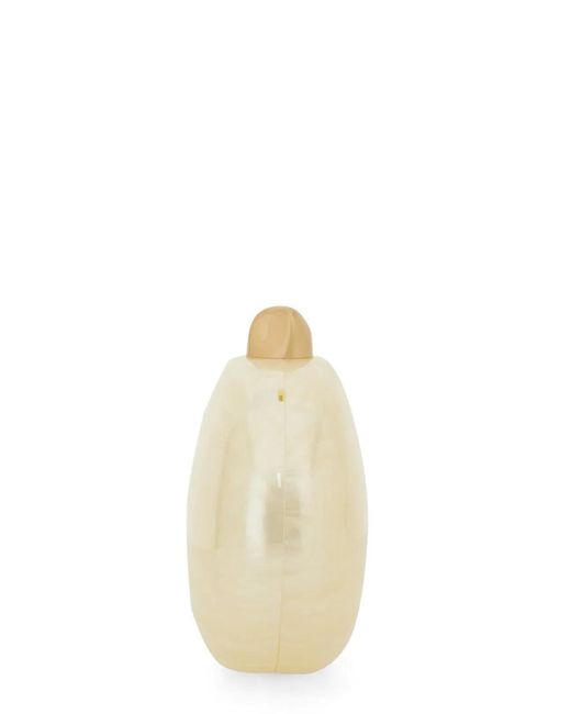 Cult Gaia Natural Eviana Clutch
