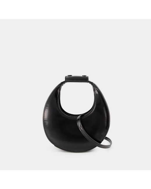 Staud Black Good Night Moon Purse