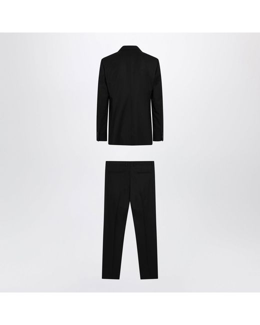 Dolce & Gabbana Black Dolce & Gabbana Dolce & Gabbana Wool Blend Martini Suit for men