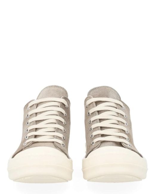 Rick Owens Natural Sneaker Low