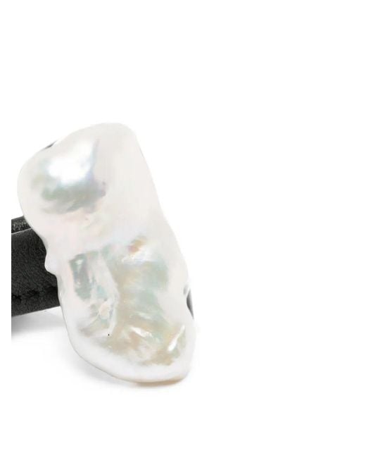 Monies White "Lune" Ring