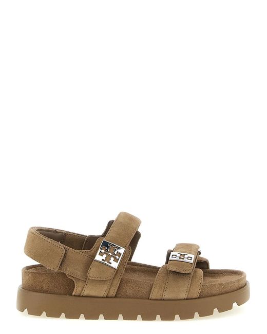 Tory Burch Brown 'Mellow' Sandals