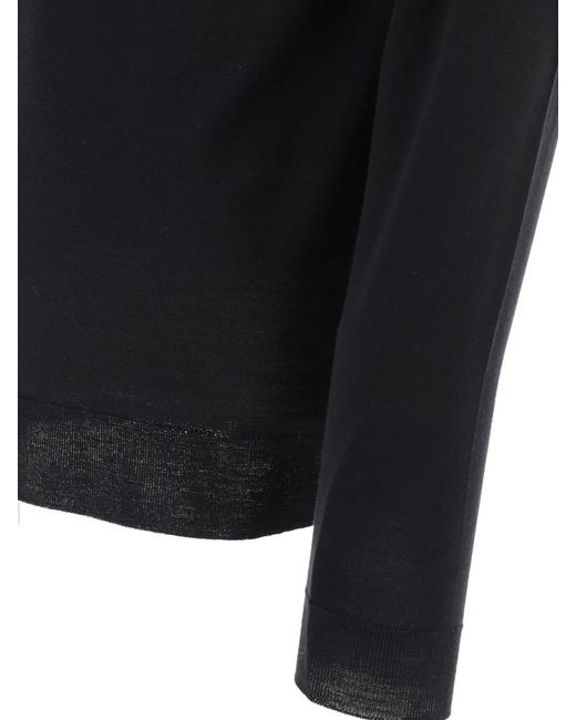 John Smedley Black Belper for men