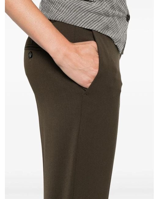 N°21 Gray Straight Trousers