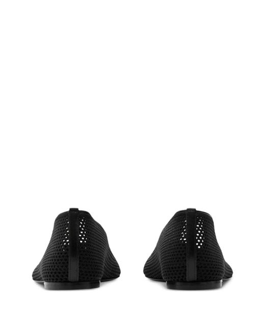 Burberry Black Ballerinas