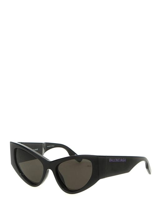 Balenciaga Black 'Led Frame' Sunglasses