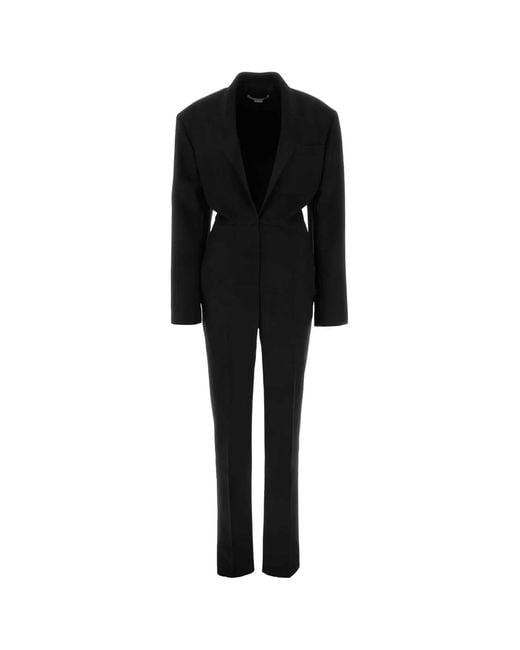 Stella McCartney Black Wool Jumpsuit