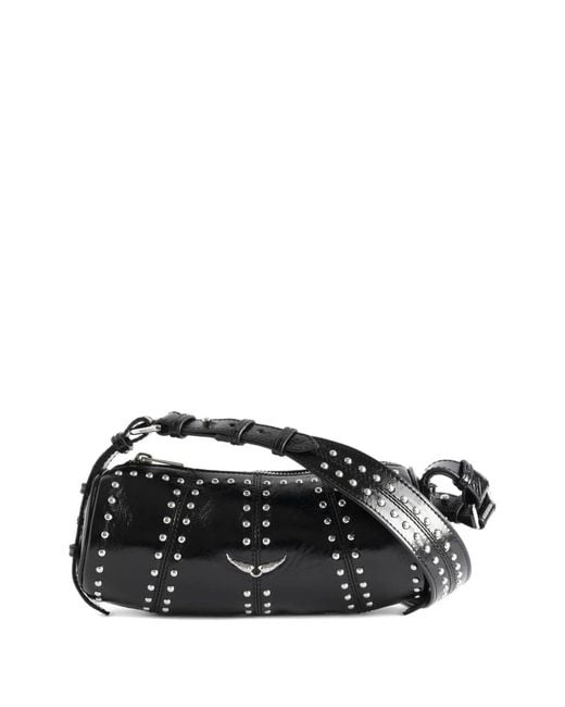 Zadig & Voltaire Black Zadig&Voltaire Le Roudoudou Studs Studded Bag