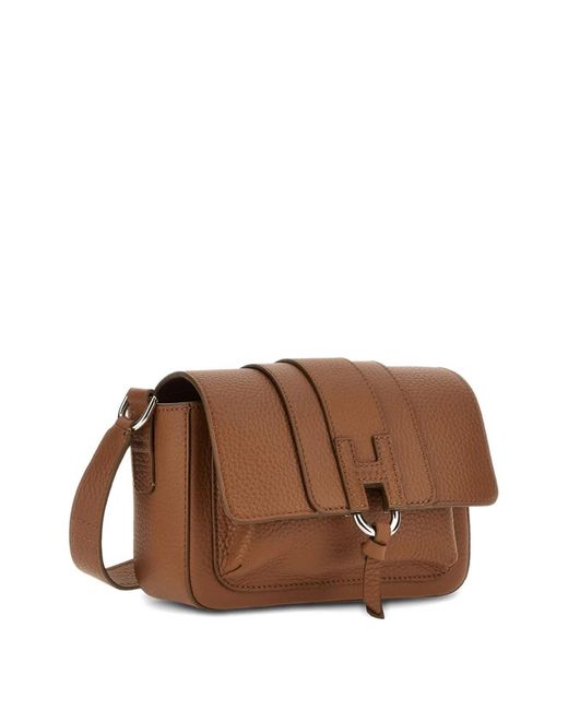 Hogan Brown Bag Flap