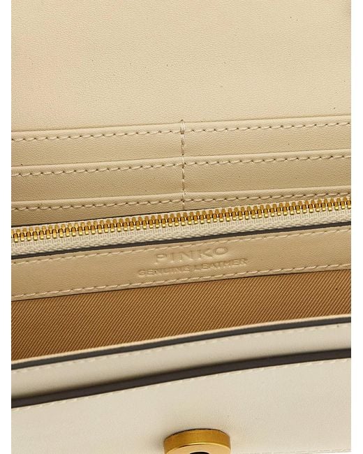 Pinko Natural 'Love Simply' Wallet On Chain