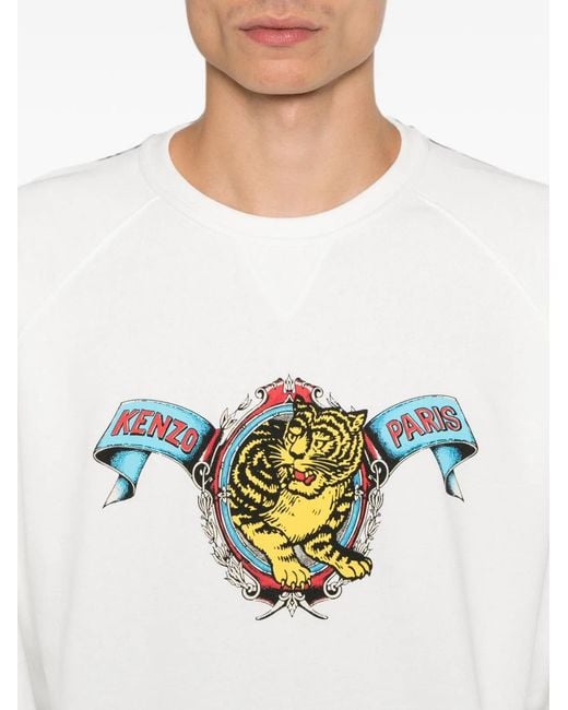 KENZO White Sweaters for men