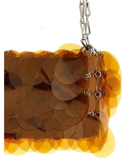 Rabanne Brown 'Sparkle' Shoulder Bag