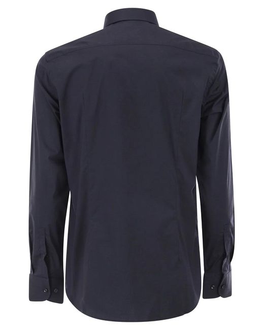 Boss Blue Slim Fit Shirt for men
